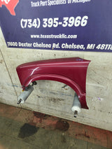 1994-2004 Chevrolet / GMC S10 Sonoma Blazer Left Hand Driver Side Front Fender