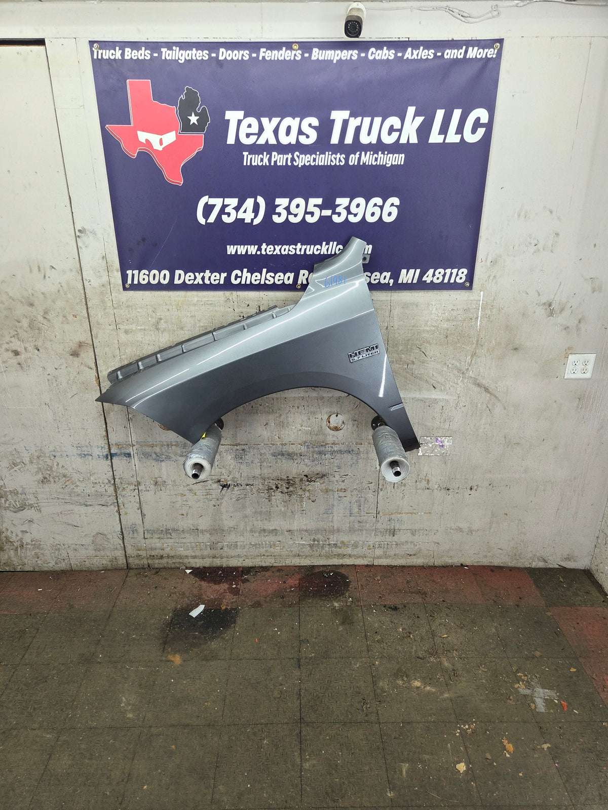 2009-2018 Dodge Ram 4th Gen LH Driver Side Front Fender 1500 2500 3500