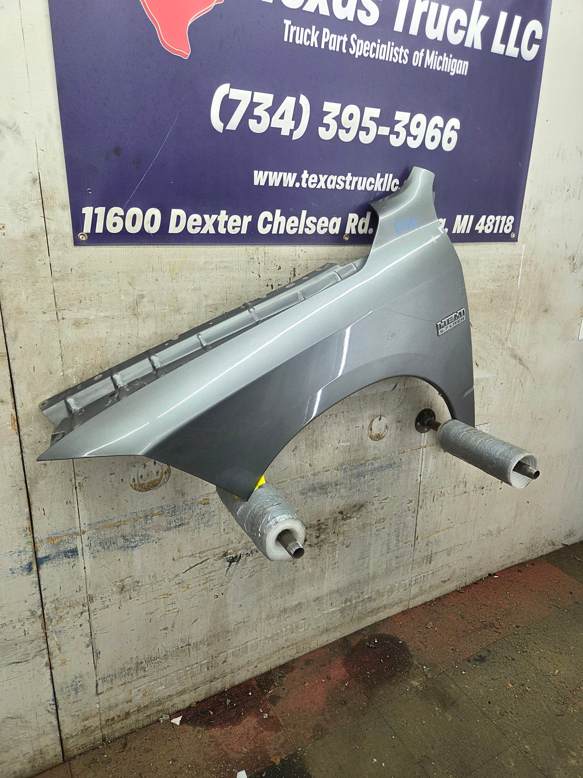 2009-2018 Dodge Ram 4th Gen LH Driver Side Front Fender 1500 2500 3500