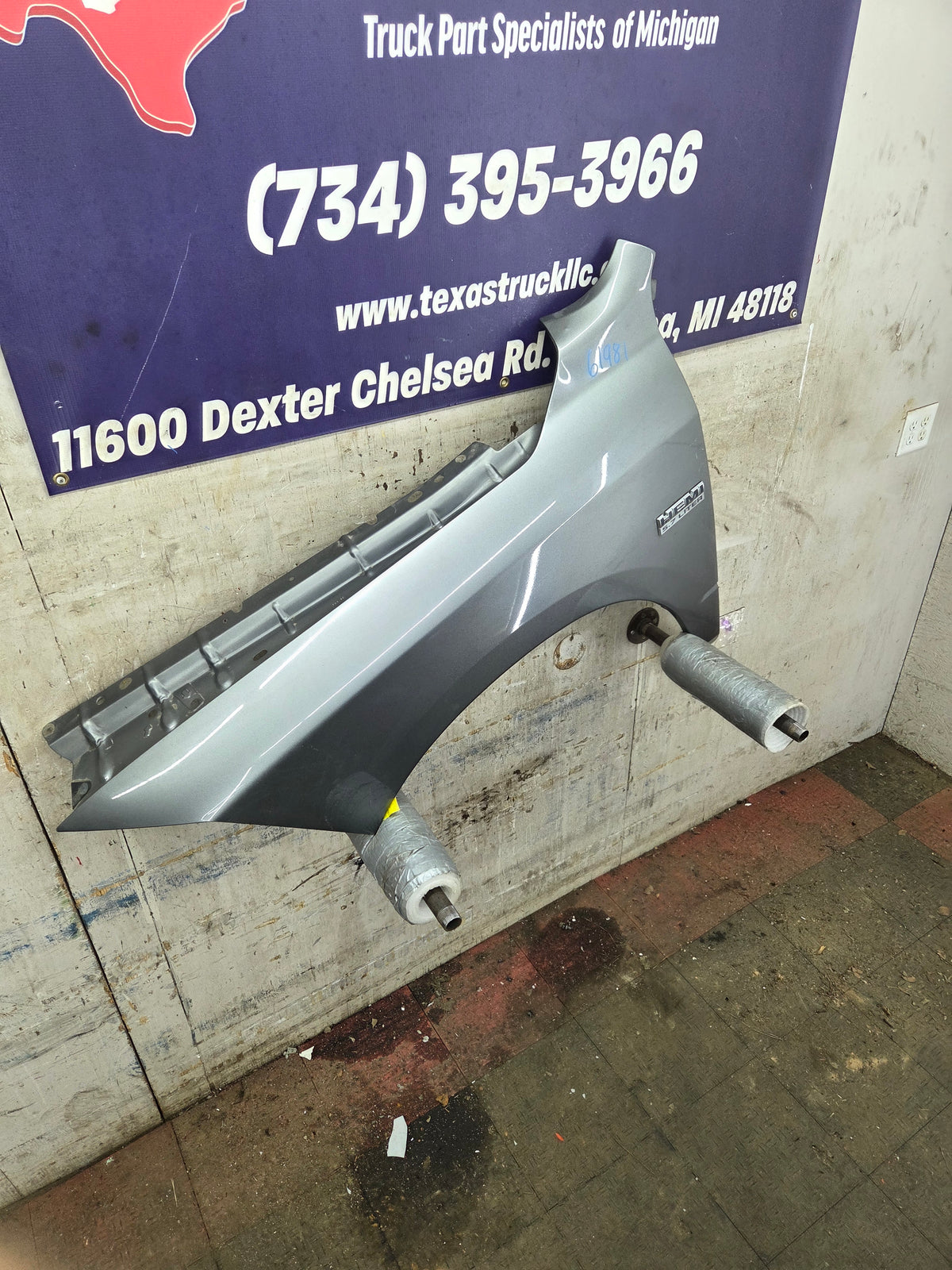 2009-2018 Dodge Ram 4th Gen LH Driver Side Front Fender 1500 2500 3500