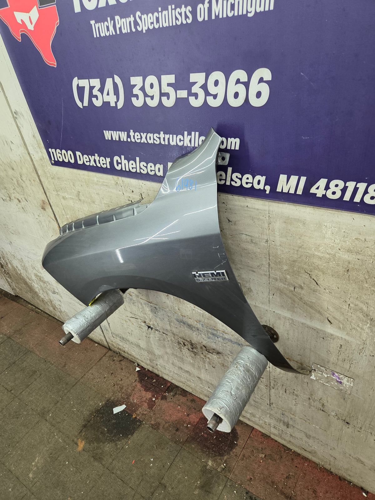 2009-2018 Dodge Ram 4th Gen LH Driver Side Front Fender 1500 2500 3500