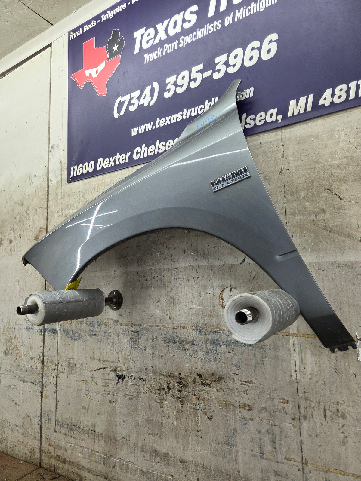 2009-2018 Dodge Ram 4th Gen LH Driver Side Front Fender 1500 2500 3500