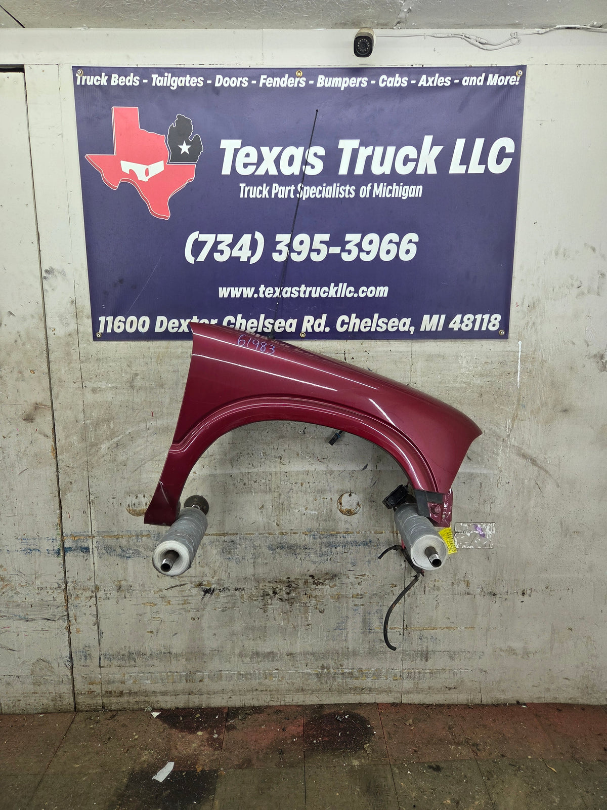 1994-2004 Chevrolet / GMC S10 Sonoma Blazer Right Hand Passenger Side Front Fender