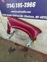 1994-2004 Chevrolet / GMC S10 Sonoma Blazer Right Hand Passenger Side Front Fender