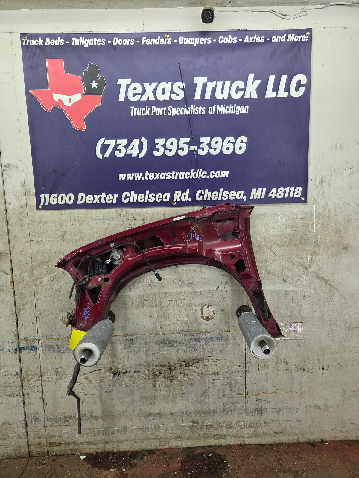 1994-2004 Chevrolet / GMC S10 Sonoma Blazer Right Hand Passenger Side Front Fender