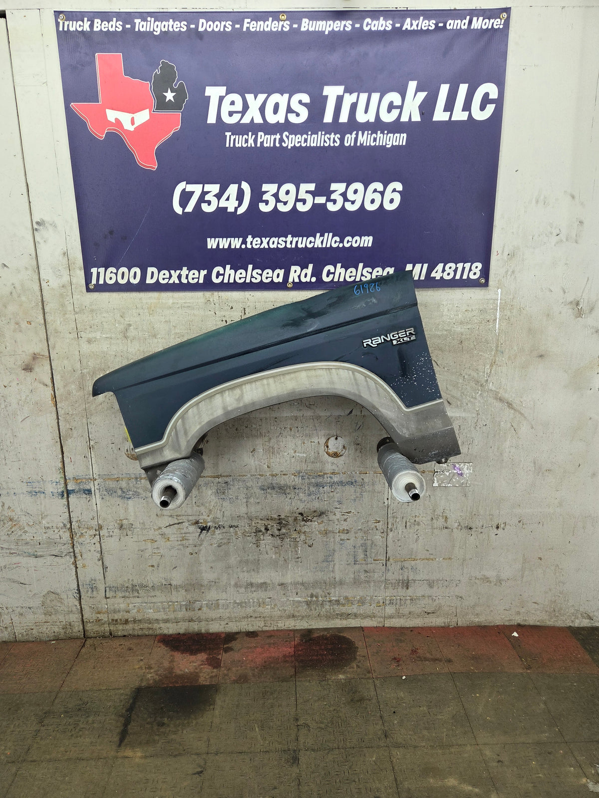 1989-1992 Ford Ranger Driver Side Front Fender LH