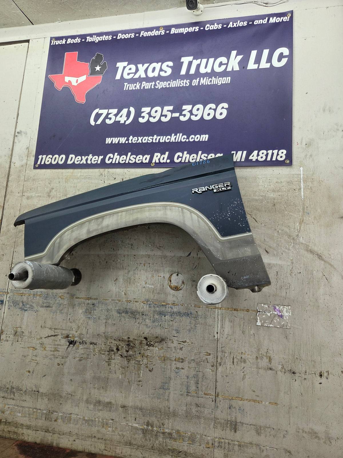 1989-1992 Ford Ranger Driver Side Front Fender LH