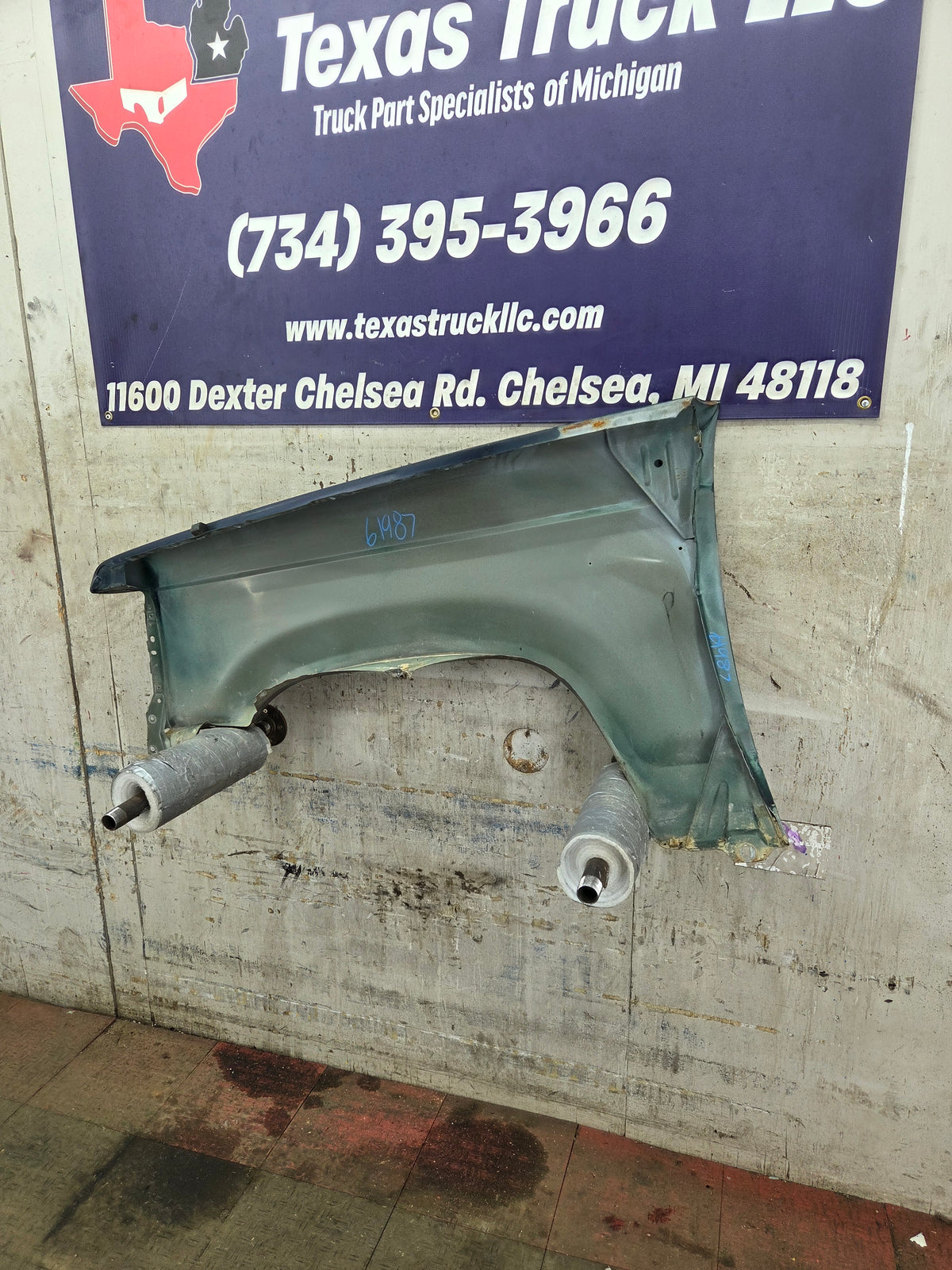 1989-1992 Ford Ranger Passenger Side Front Fender RH
