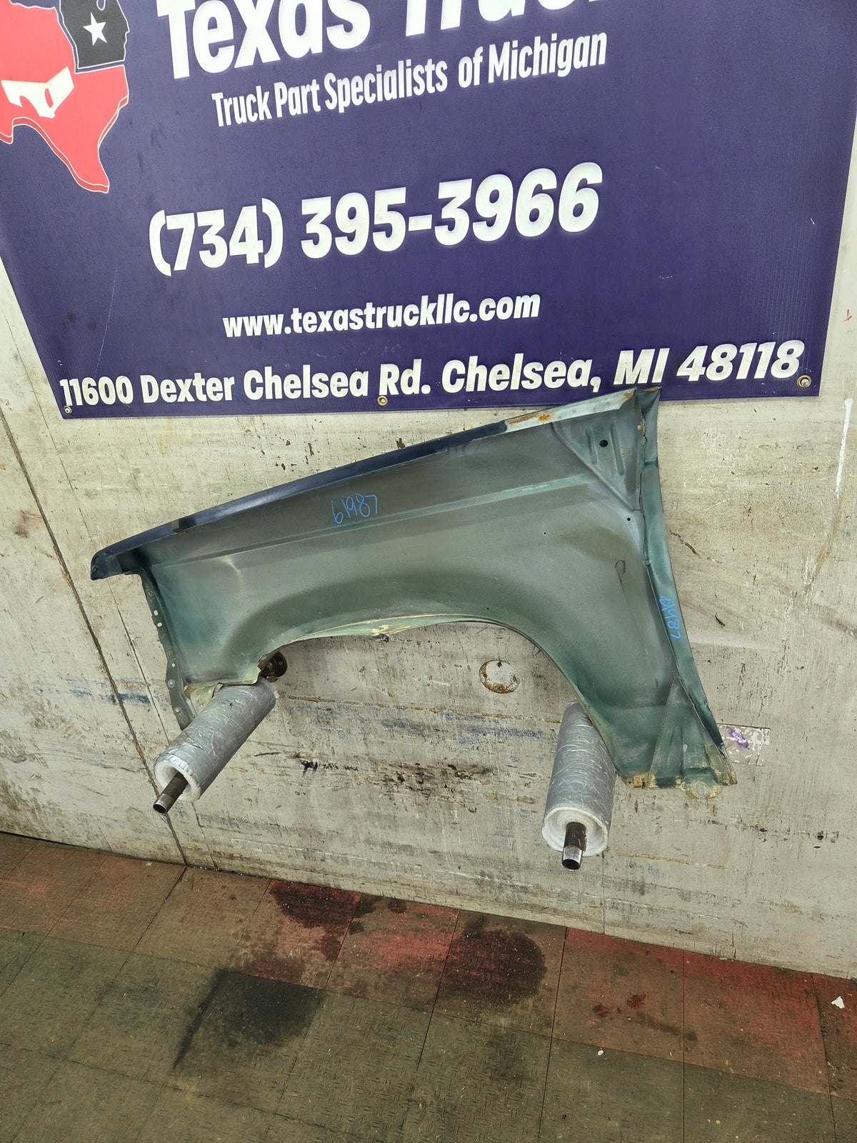 1989-1992 Ford Ranger Passenger Side Front Fender RH