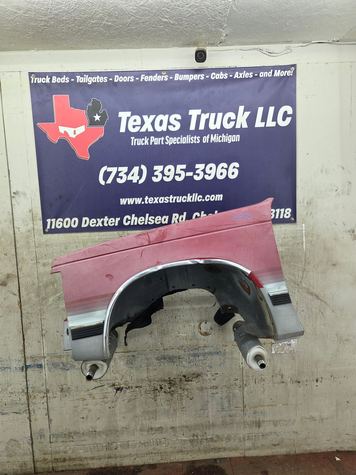 1982-1993 Chevrolet / GMC S10 S15 Left Hand Driver Side Front Fender