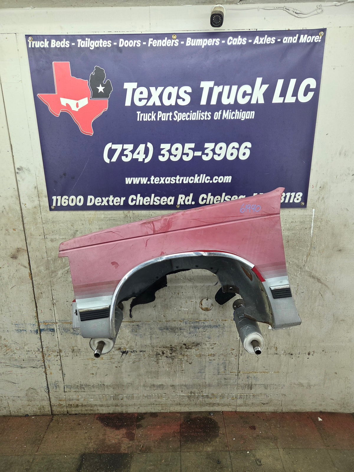 1982-1993 Chevrolet / GMC S10 S15 Left Hand Driver Side Front Fender