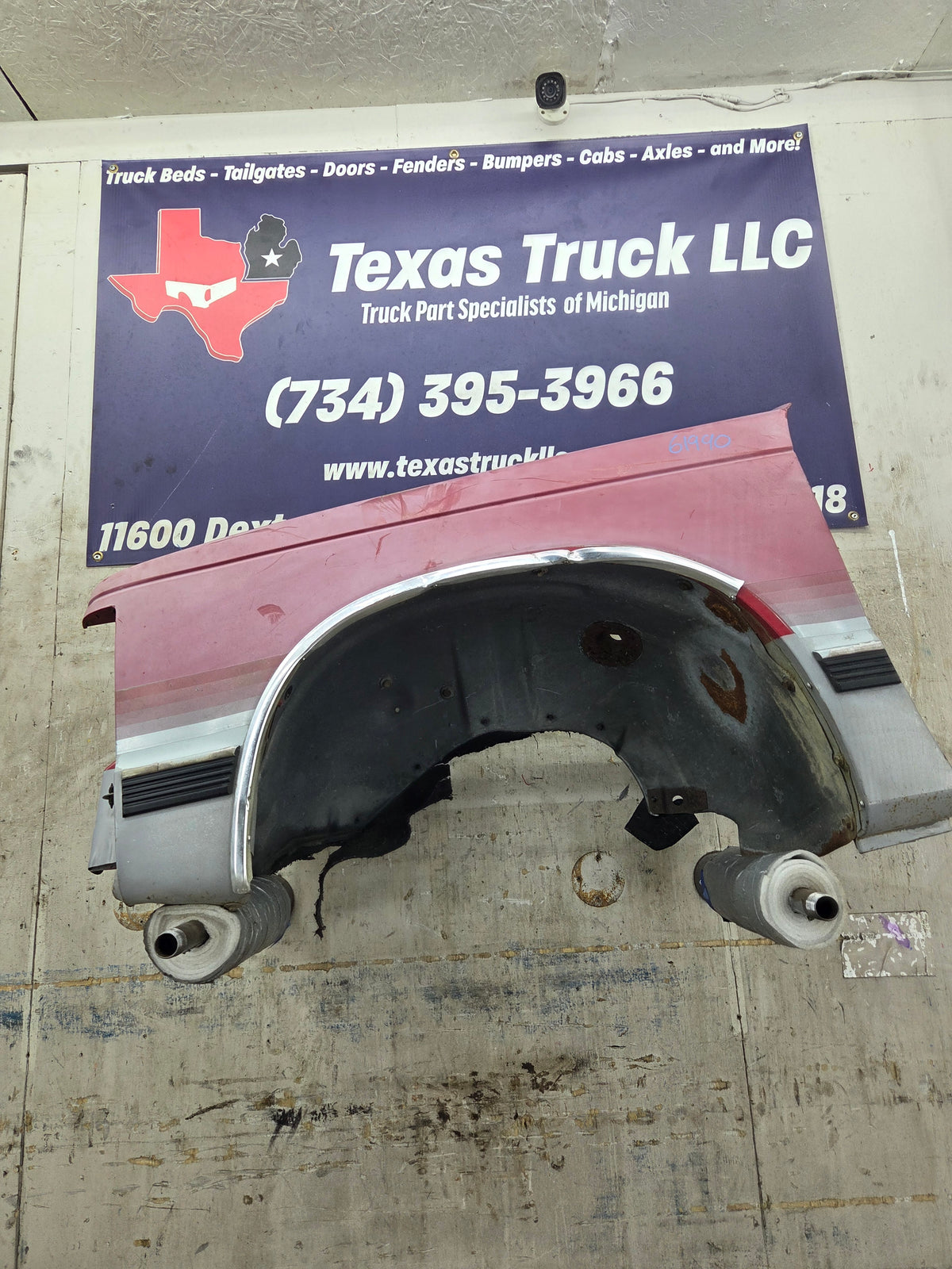 1982-1993 Chevrolet / GMC S10 S15 Left Hand Driver Side Front Fender