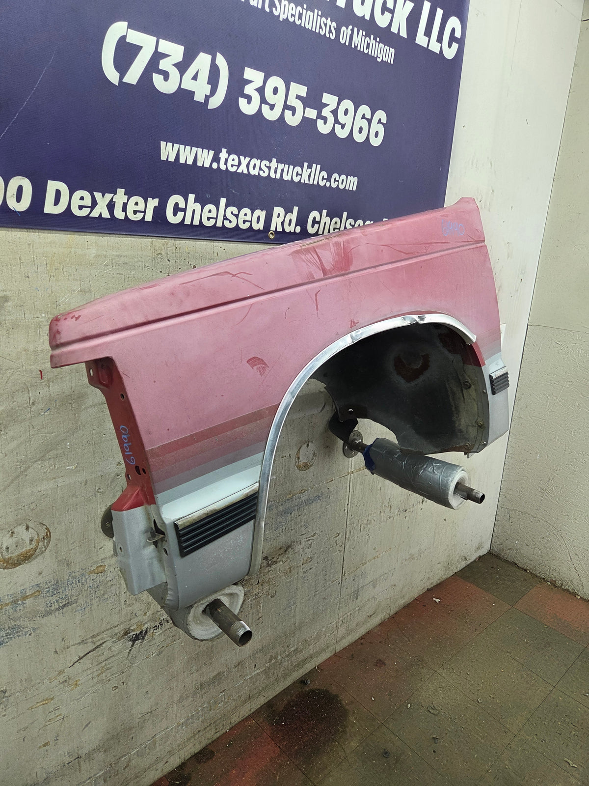 1982-1993 Chevrolet / GMC S10 S15 Left Hand Driver Side Front Fender