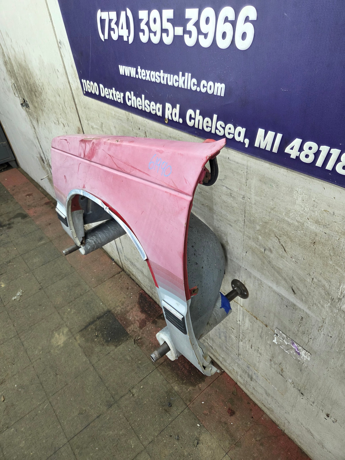 1982-1993 Chevrolet / GMC S10 S15 Left Hand Driver Side Front Fender