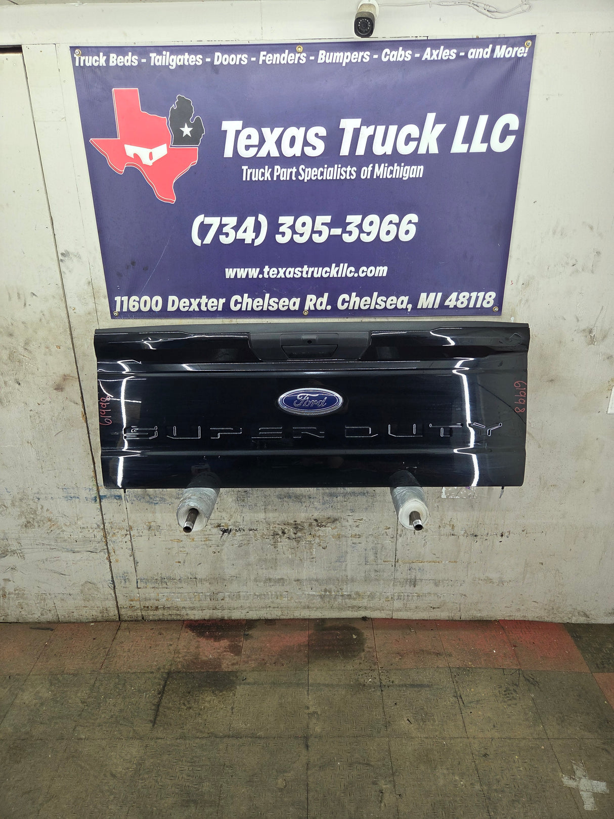 2023-2026 Ford Super Duty F250 F350 F450 F550 Tailgate - Black