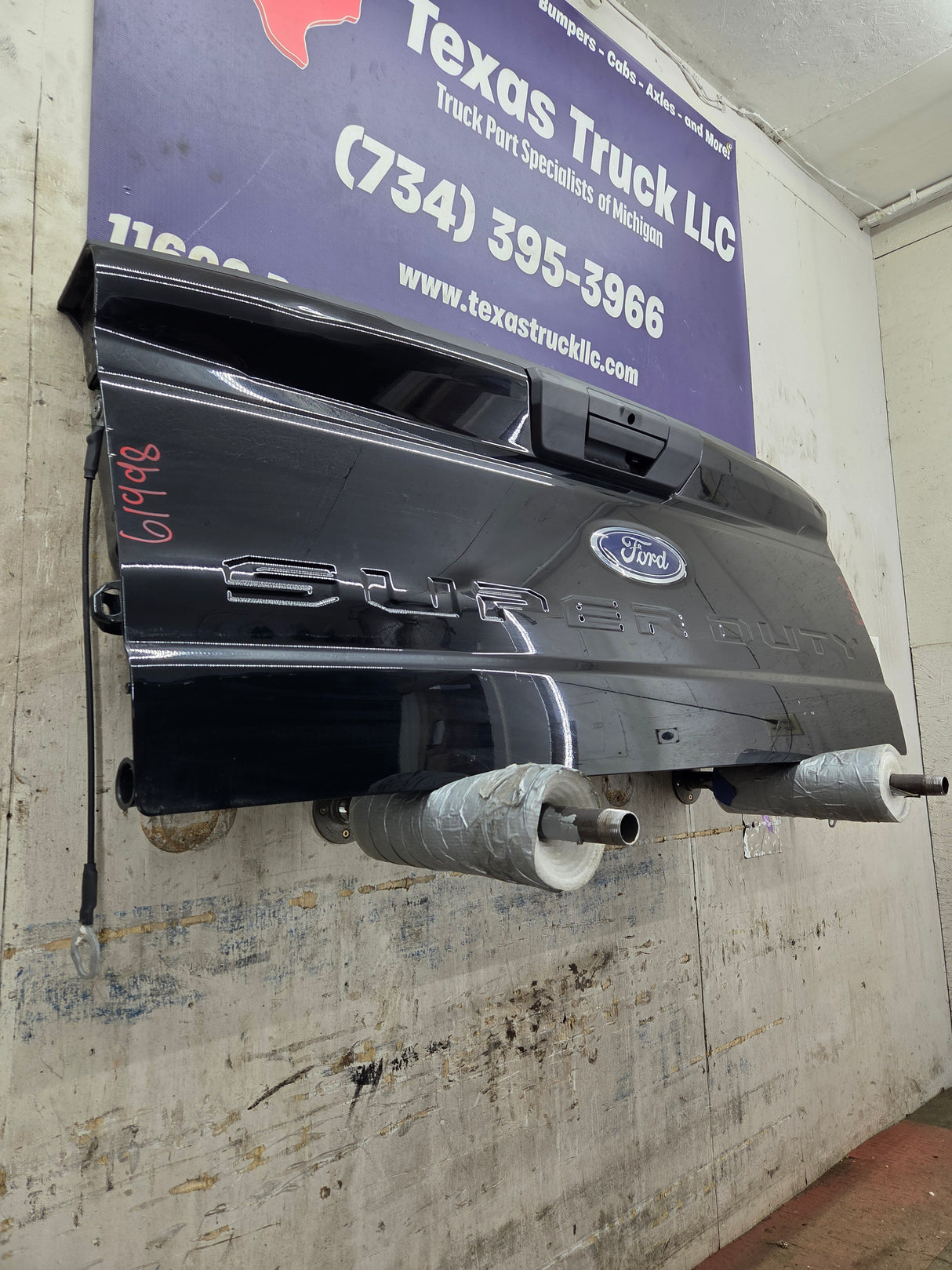 2023-2026 Ford Super Duty F250 F350 F450 F550 Tailgate - Black