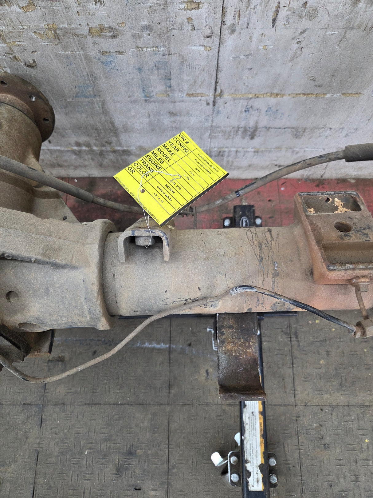 2010-2022 Ford Econoline E350 Dually Rear Axle 4.10 Ratio