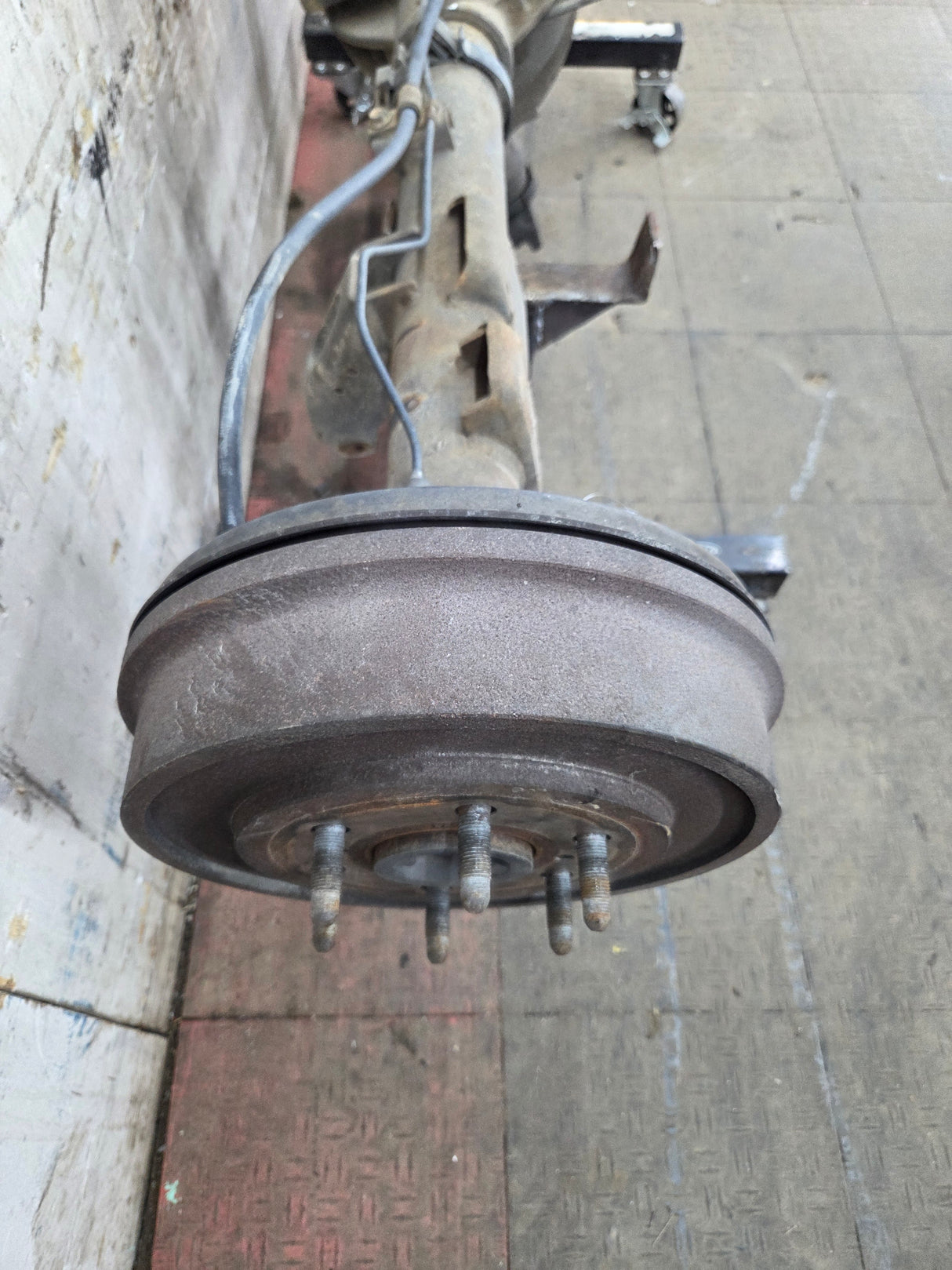 1999-2006 Chevrolet Silverado GMC Sierra 1500 3.42 Rear Axle GU6 G80 Drum Brakes