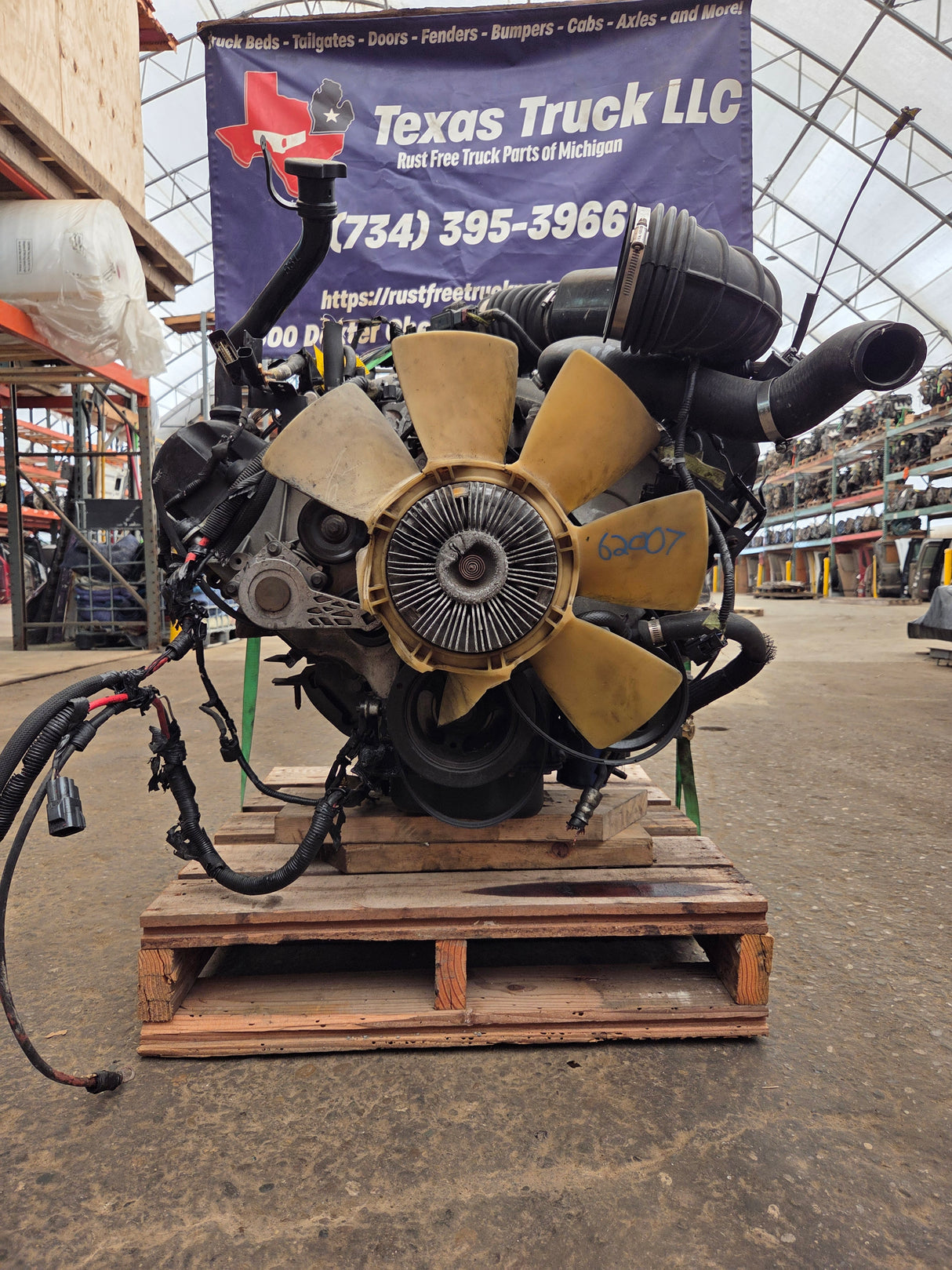 2009-2012 Ford Econoline V10 Engine 6.8L 80k Miles Ran Great E250 E350 E450