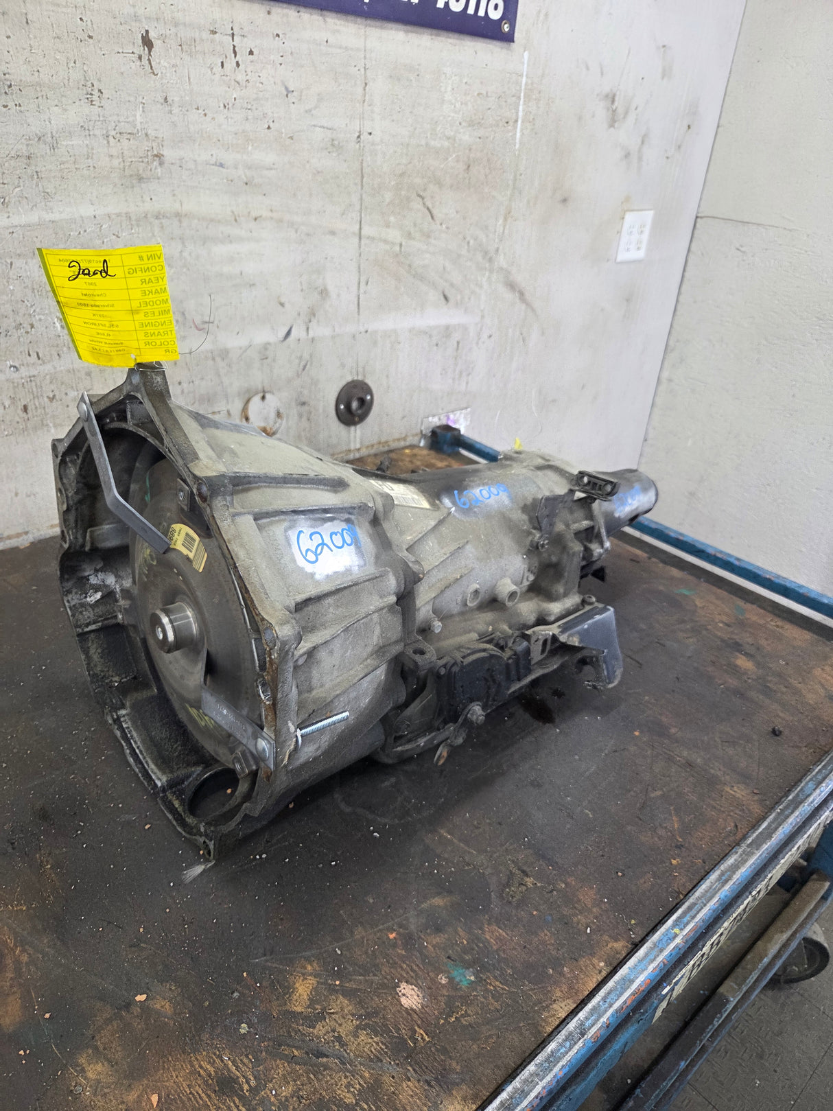 2007 Chevrolet / GMC 1500 4L60E 2wd Transmission 5.3L V8