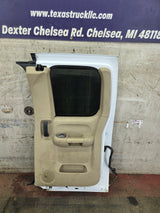 2007-2013 Chevrolet Silverado / GMC Sierra 1500 2500 3500 HD Passenger side Extended Cab RH Rear Door