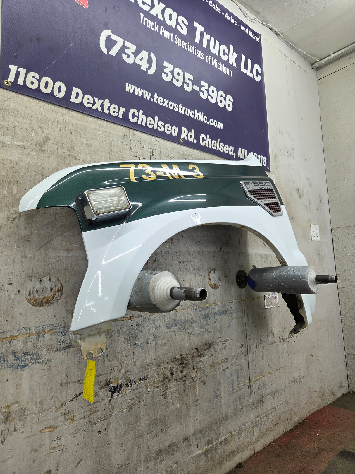 2008-2010 Ford Super Duty F250 F350 LH Driver Side Fender