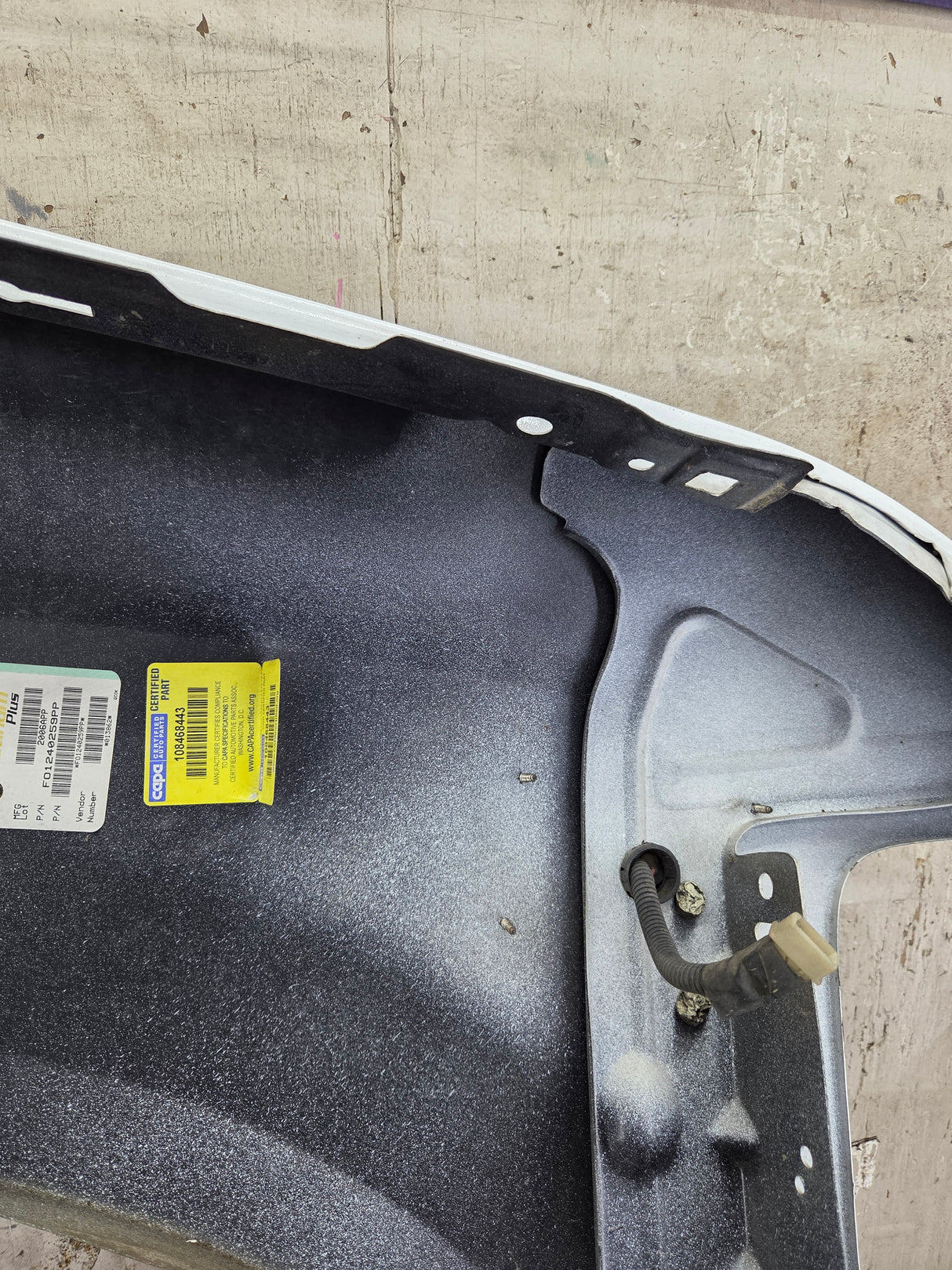 2008-2010 Ford Super Duty F250 F350 LH Driver Side Fender
