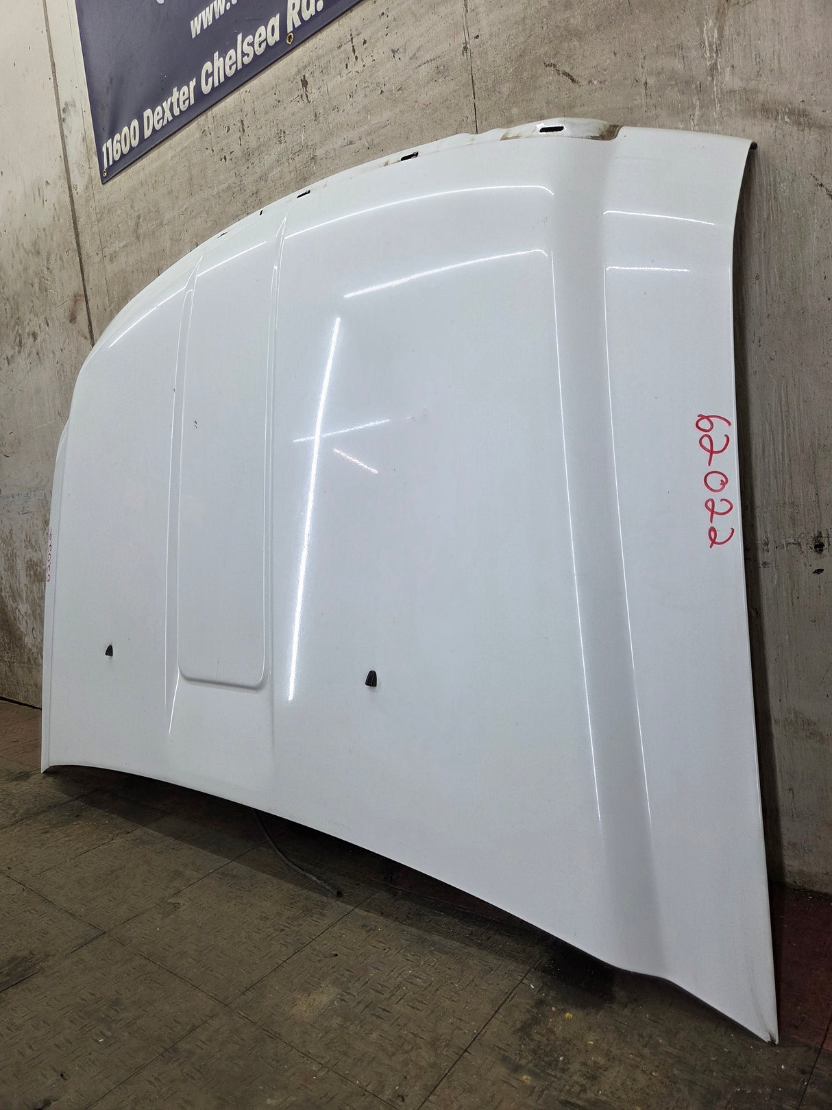 2008-2010 Ford Super Duty F250 F350 F450 F550 Hood- Oxford White