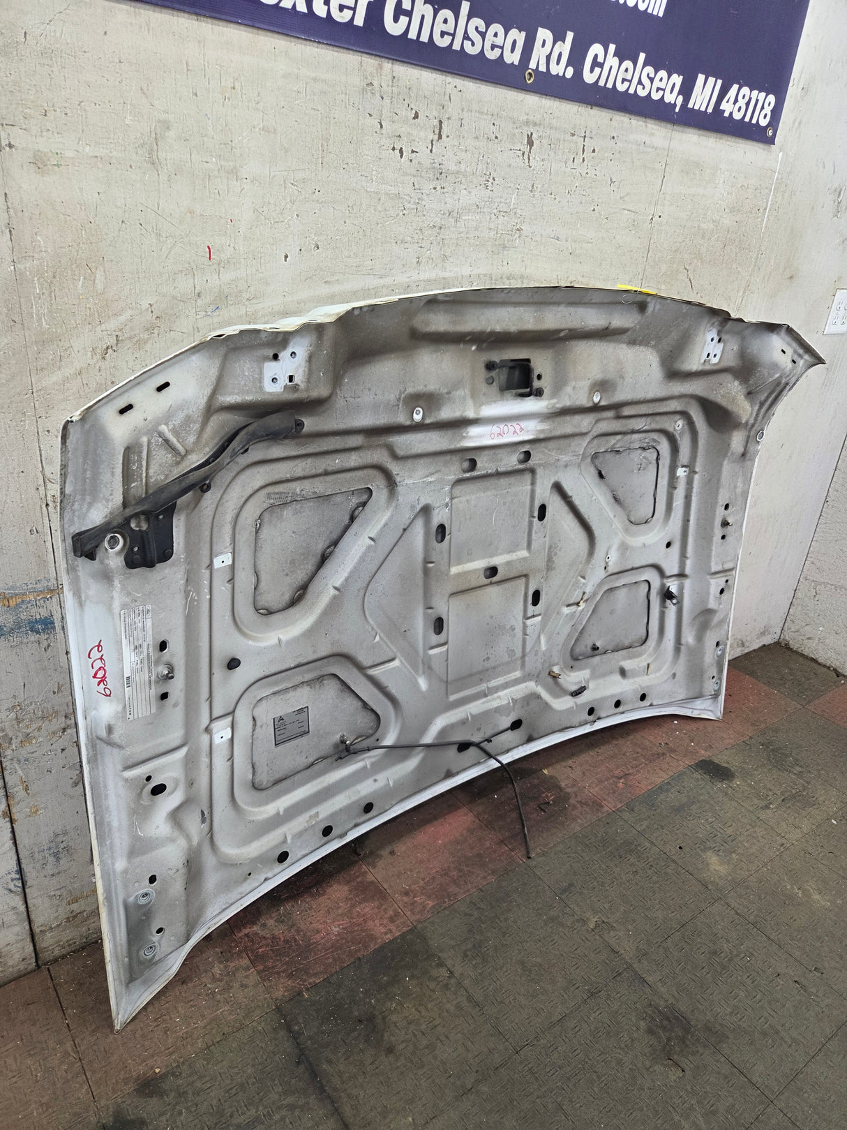2008-2010 Ford Super Duty F250 F350 F450 F550 Hood- Oxford White