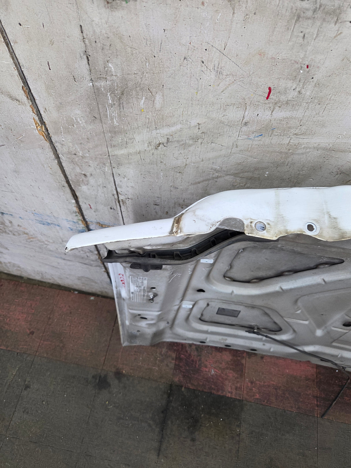 2008-2010 Ford Super Duty F250 F350 F450 F550 Hood- Oxford White