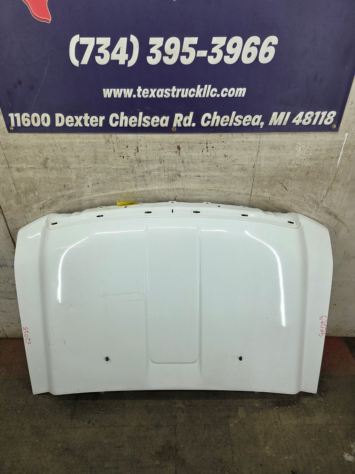 2008-2010 Ford Super Duty F250 F350 F450 F550 Hood- Oxford White