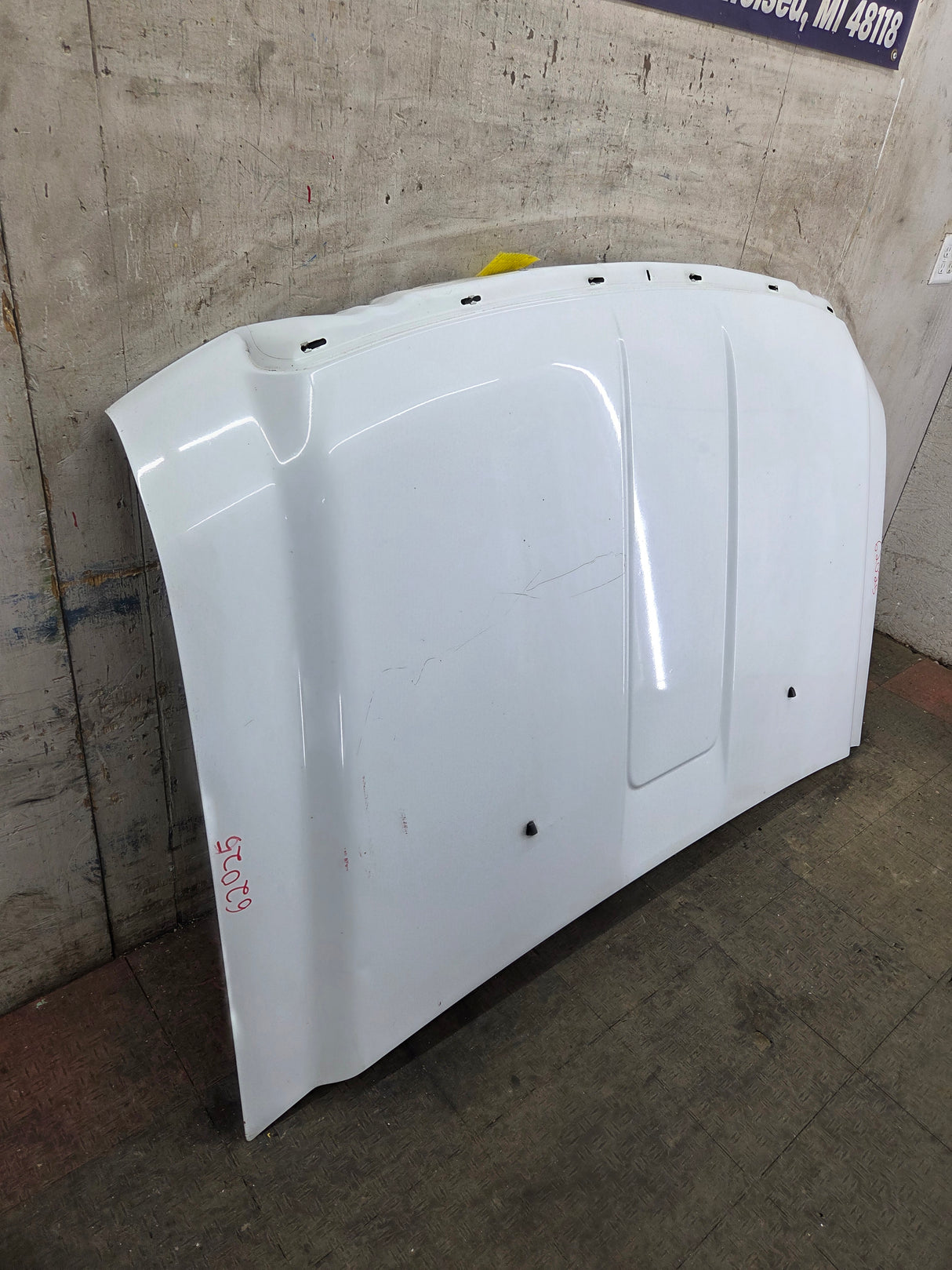 2008-2010 Ford Super Duty F250 F350 F450 F550 Hood- Oxford White