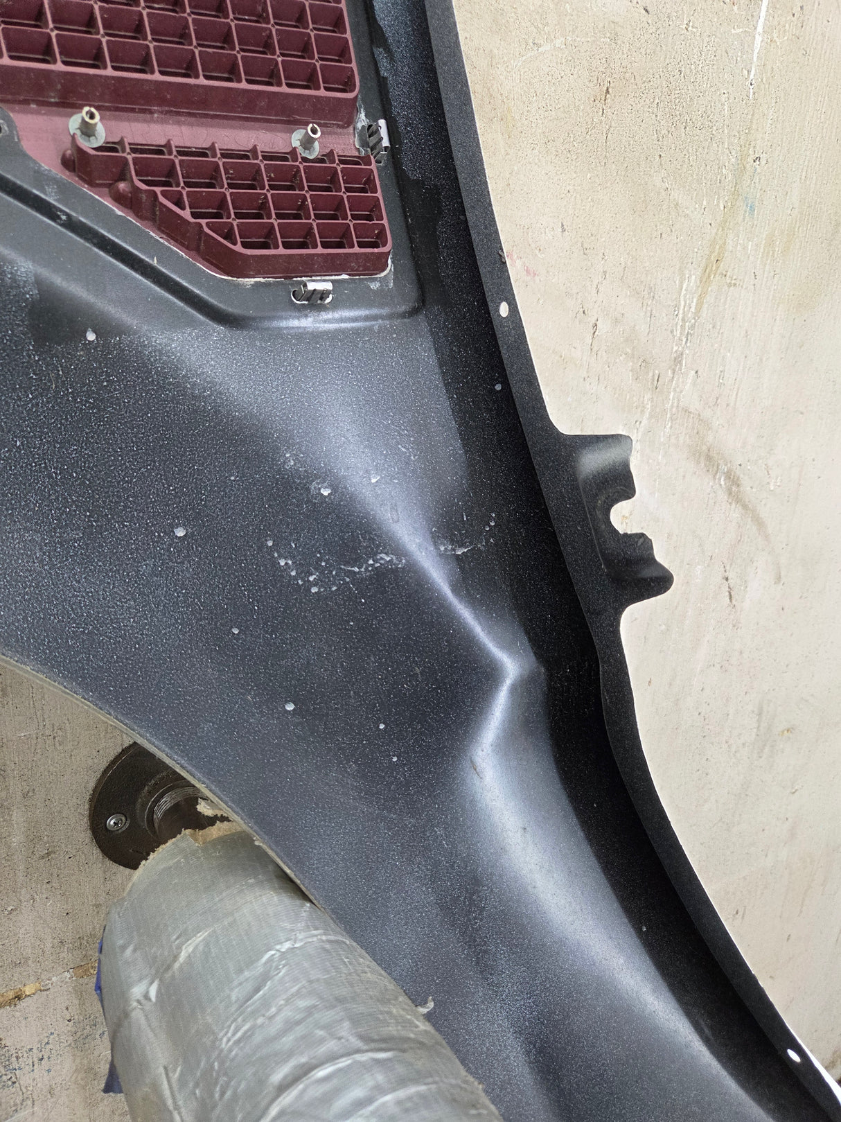 2008-2010 Ford Super Duty F250 F350 RH Passenger Side Fender - Oxford White