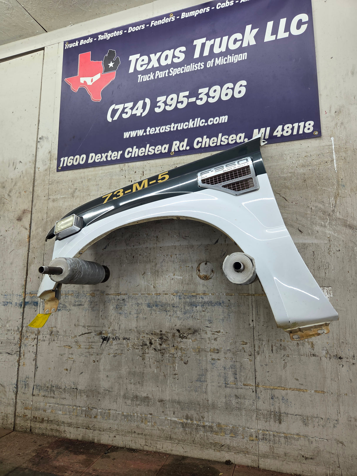 2008-2010 Ford Super Duty F250 F350 LH Driver Side Fender