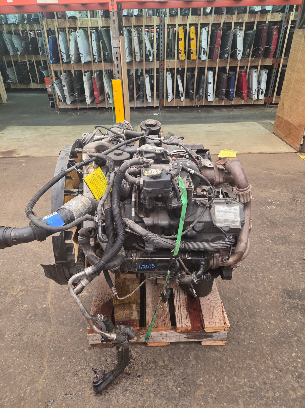 2008-2010 6.4 L Power Stroke Diesel Reman Engine Ran Great Ford Super Duty