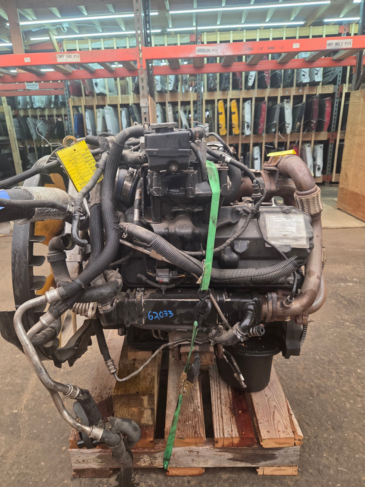 2008-2010 6.4 L Power Stroke Diesel Reman Engine Ran Great Ford Super Duty