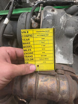 2008-2010 6.4 L Power Stroke Diesel Reman Engine Ran Great Ford Super Duty