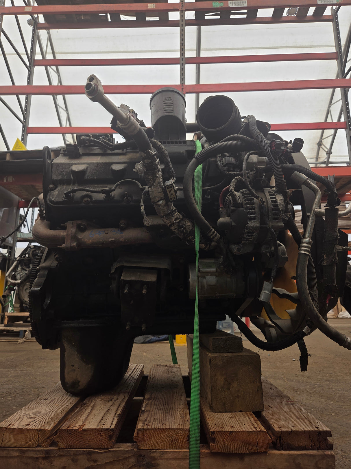 2008-2010 6.4 L Power Stroke Diesel Reman Engine Ran Great Ford Super Duty