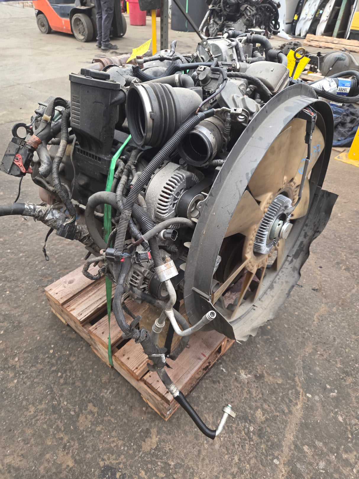 2008-2010 6.4 L Power Stroke Diesel Reman Engine Ran Great Ford Super Duty