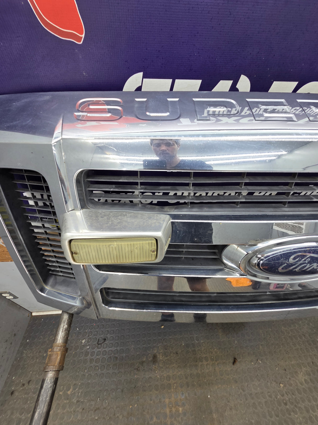 2008-2010 Ford Super Duty F250 F350 F450 F550 Chrome Grill Surround