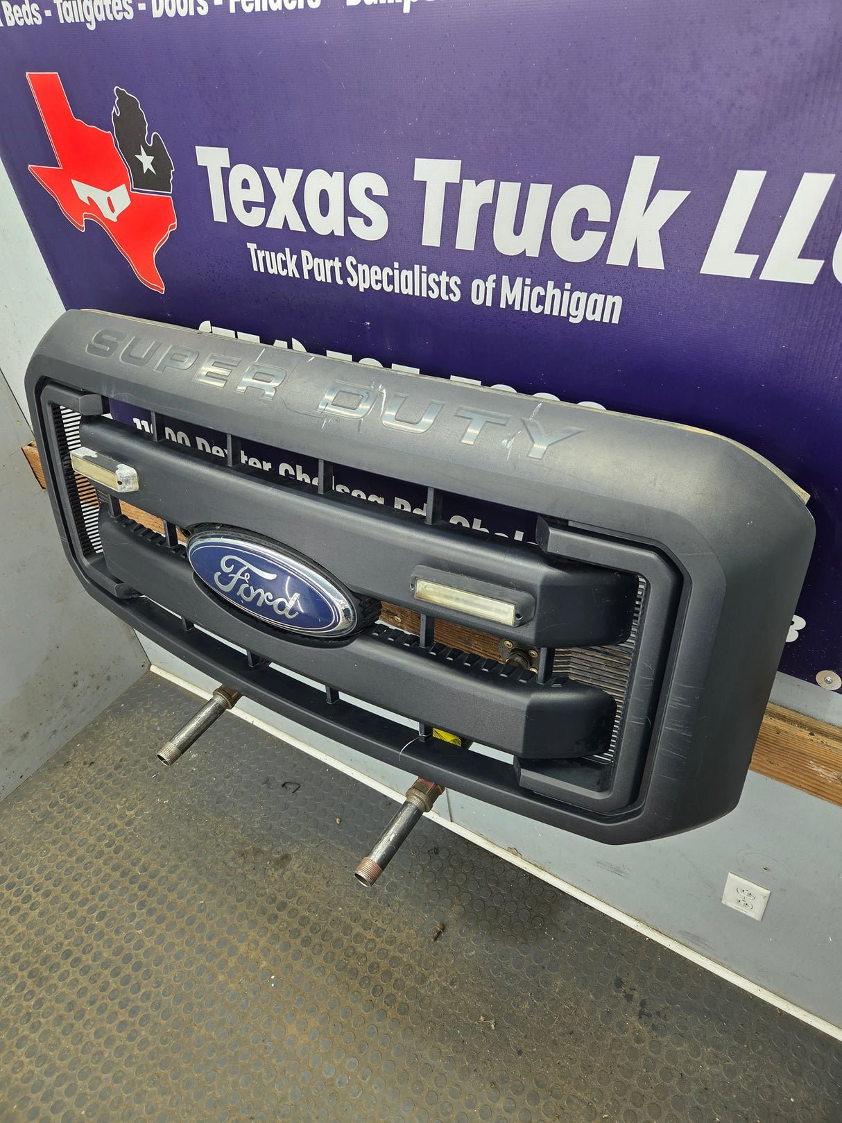 2011-2016 Ford Super Duty Black Grill F250 F350 F450 F550