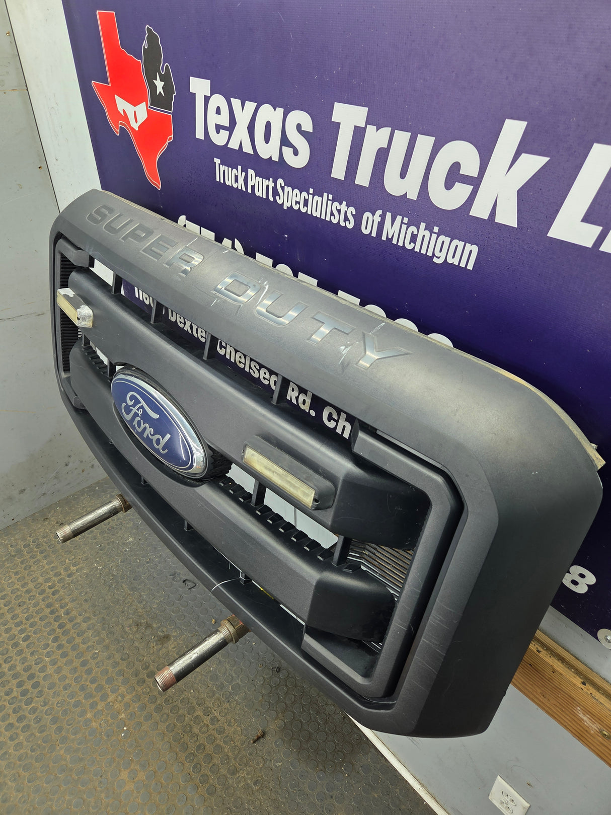 2011-2016 Ford Super Duty Black Grill F250 F350 F450 F550