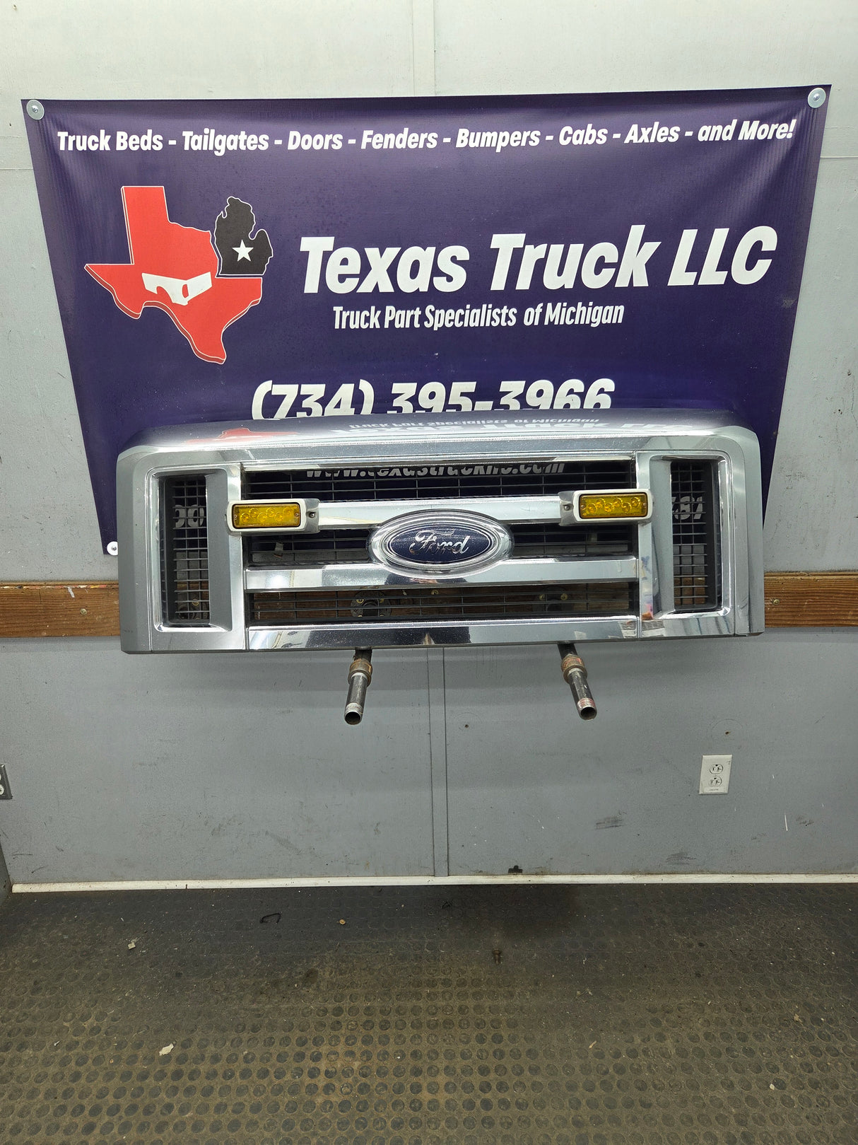 2008-2010 Ford Super Duty F250 F350 F450 F550 Chrome Grill Surround