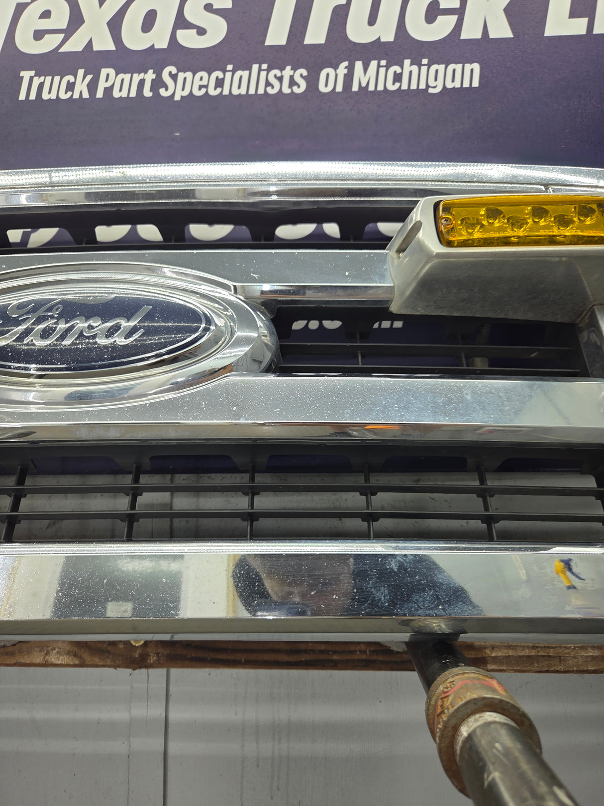 2008-2010 Ford Super Duty F250 F350 F450 F550 Chrome Grill Surround