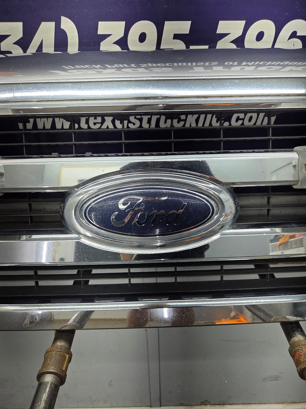 2008-2010 Ford Super Duty F250 F350 F450 F550 Chrome Grill Surround