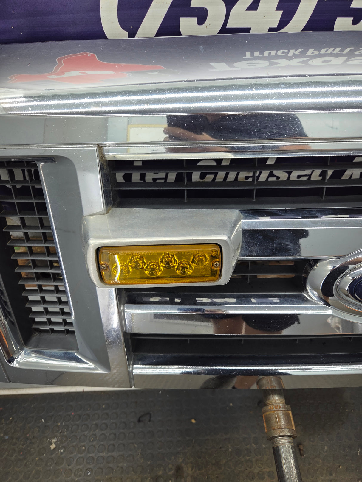 2008-2010 Ford Super Duty F250 F350 F450 F550 Chrome Grill Surround