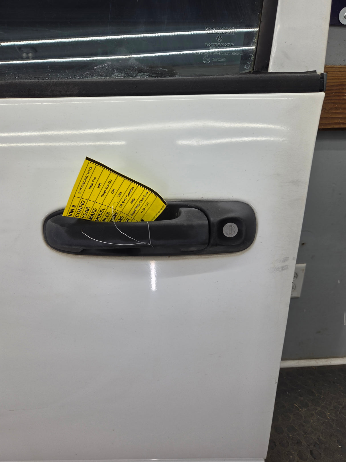2003-2008 Dodge Ram 3rd Gen Driver Side Front Quad Cab Crew Cab Door 1500 2500 3500 4500 5500