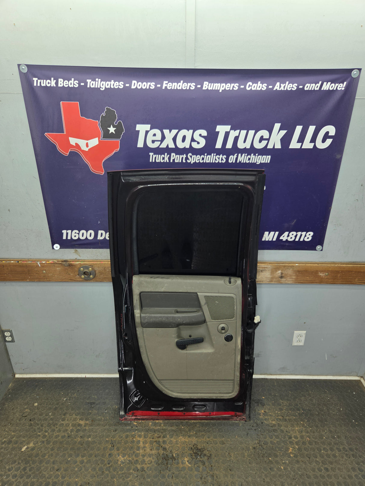 2003-2008 Dodge Ram 3rd Gen LH Driver Side Rear Quad Cab Crew Cab Door 1500 2500 3500 4500 5500