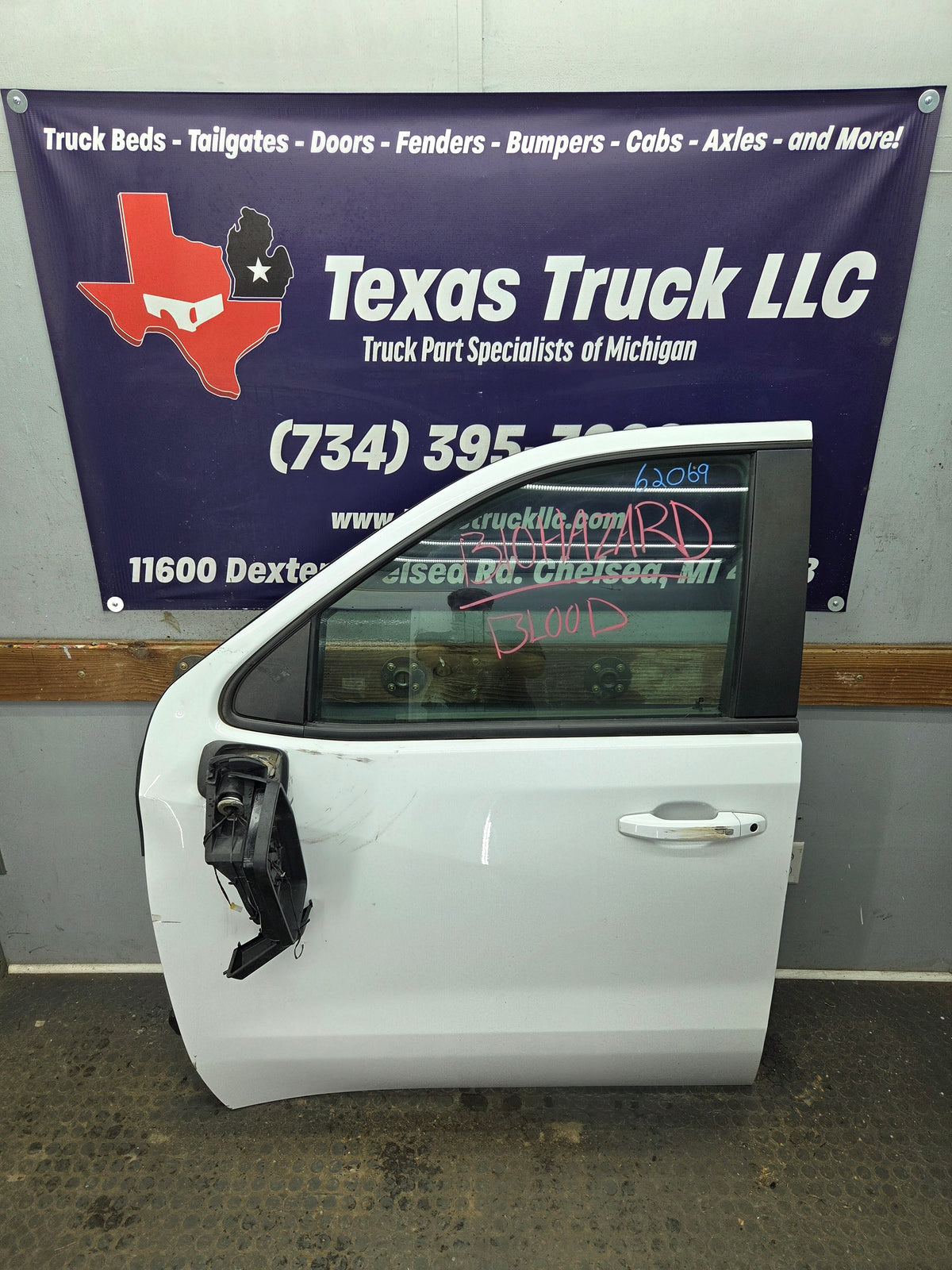 2019-2026 Chevrolet Silverado GMC Sierra 1500 LH Driver Side Crew & Double Cab Front Door
