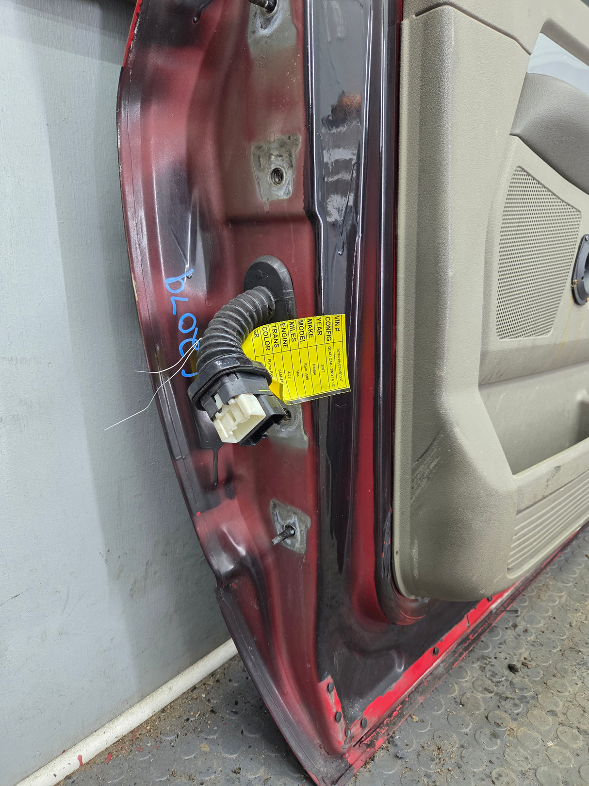 2003-2008 Dodge Ram 3rd Gen Passenger Side Front Quad Cab Crew Cab Door 1500 2500 3500 4500 5500